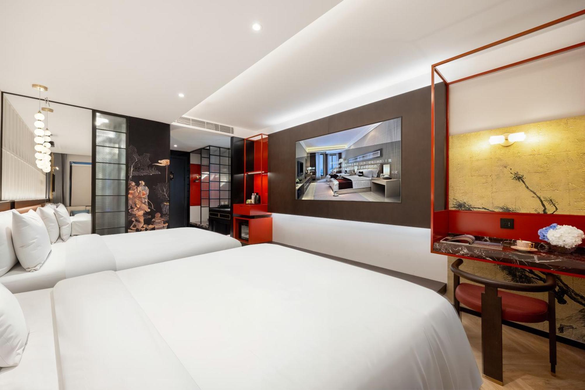 Beijing Tangfu Sanlitun Boutique Hotel---Breakfast, Restaurant And Bar, Close To Tian'Anmen Square Forbidden City Temple Of Heaven, Laundry, Gym, Robot, Ticket Service, Located In City Center Subway Line 2, One Station To Airport Express Bagian luar foto