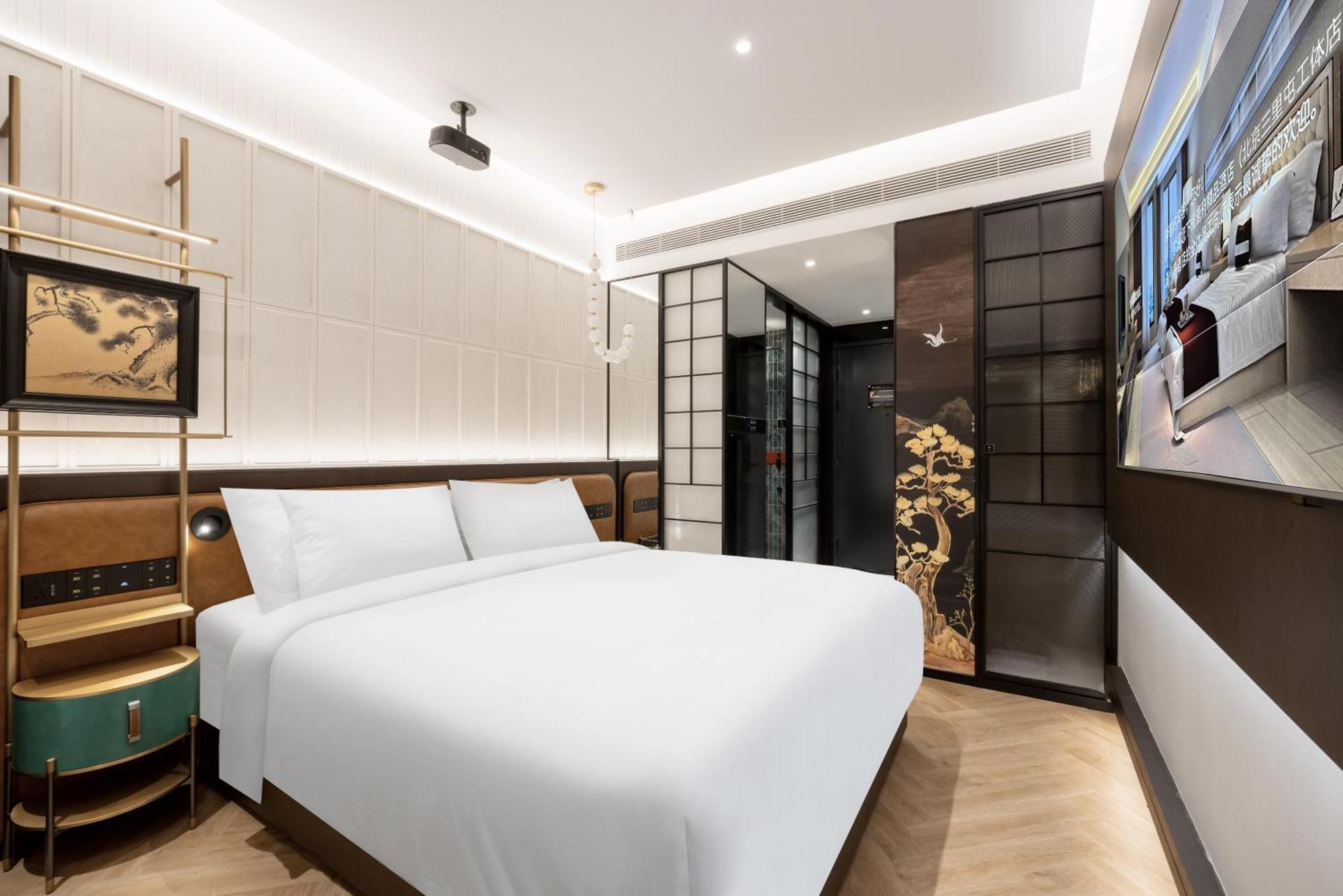 Beijing Tangfu Sanlitun Boutique Hotel---Breakfast, Restaurant And Bar, Close To Tian'Anmen Square Forbidden City Temple Of Heaven, Laundry, Gym, Robot, Ticket Service, Located In City Center Subway Line 2, One Station To Airport Express Bagian luar foto