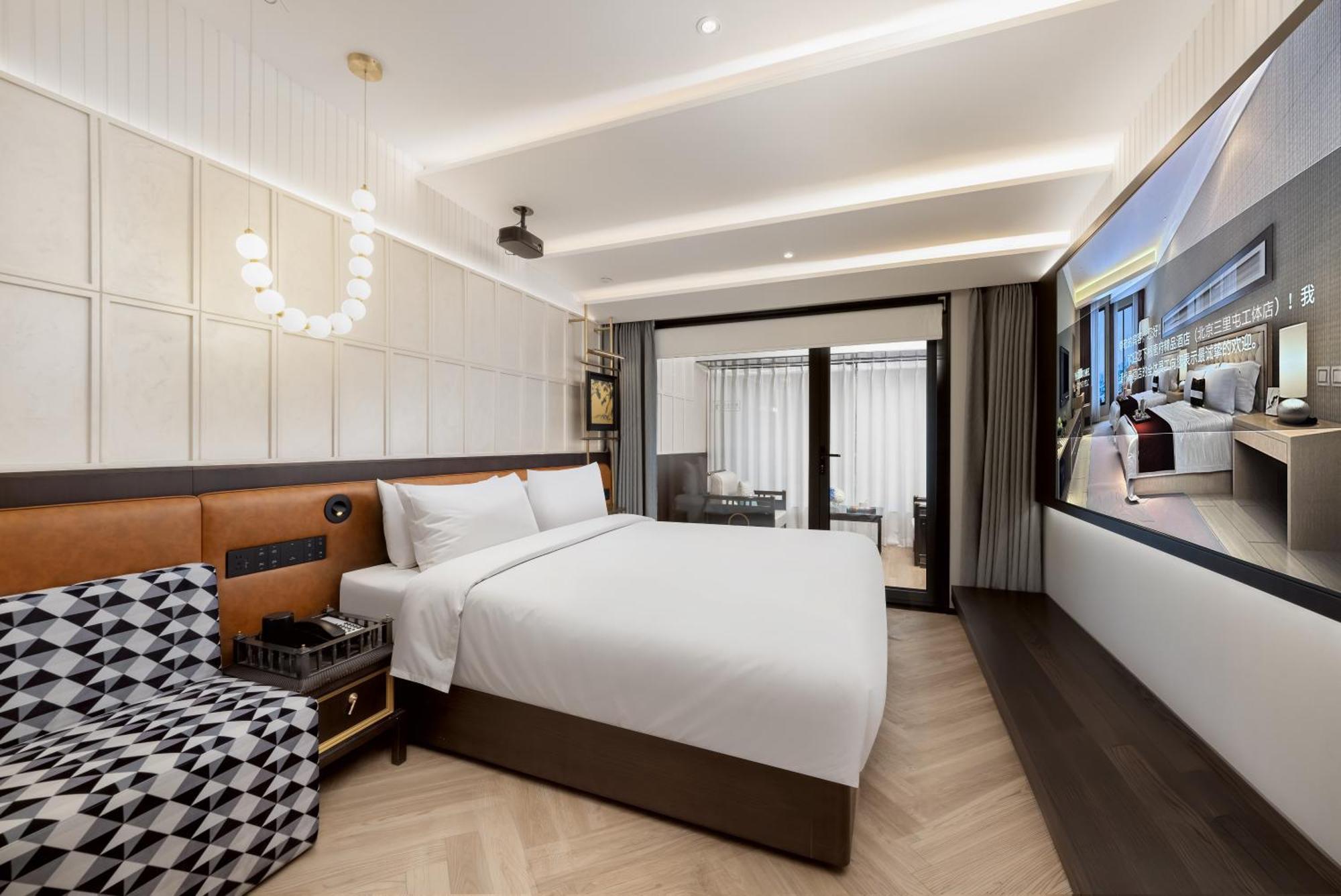 Beijing Tangfu Sanlitun Boutique Hotel---Breakfast, Restaurant And Bar, Close To Tian'Anmen Square Forbidden City Temple Of Heaven, Laundry, Gym, Robot, Ticket Service, Located In City Center Subway Line 2, One Station To Airport Express Bagian luar foto