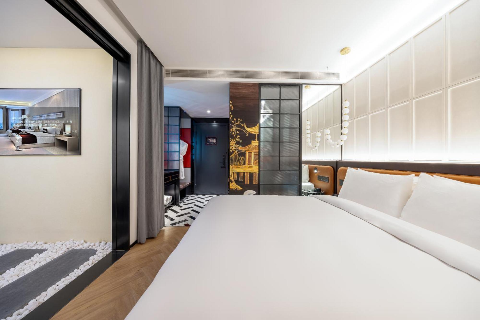 Beijing Tangfu Sanlitun Boutique Hotel---Breakfast, Restaurant And Bar, Close To Tian'Anmen Square Forbidden City Temple Of Heaven, Laundry, Gym, Robot, Ticket Service, Located In City Center Subway Line 2, One Station To Airport Express Bagian luar foto