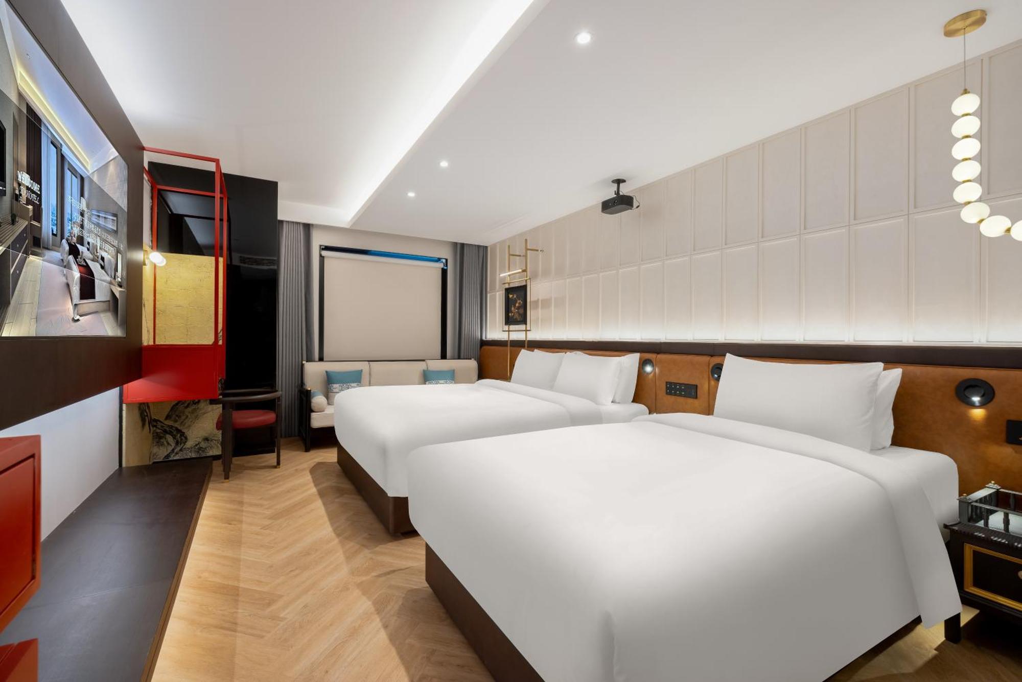 Beijing Tangfu Sanlitun Boutique Hotel---Breakfast, Restaurant And Bar, Close To Tian'Anmen Square Forbidden City Temple Of Heaven, Laundry, Gym, Robot, Ticket Service, Located In City Center Subway Line 2, One Station To Airport Express Bagian luar foto