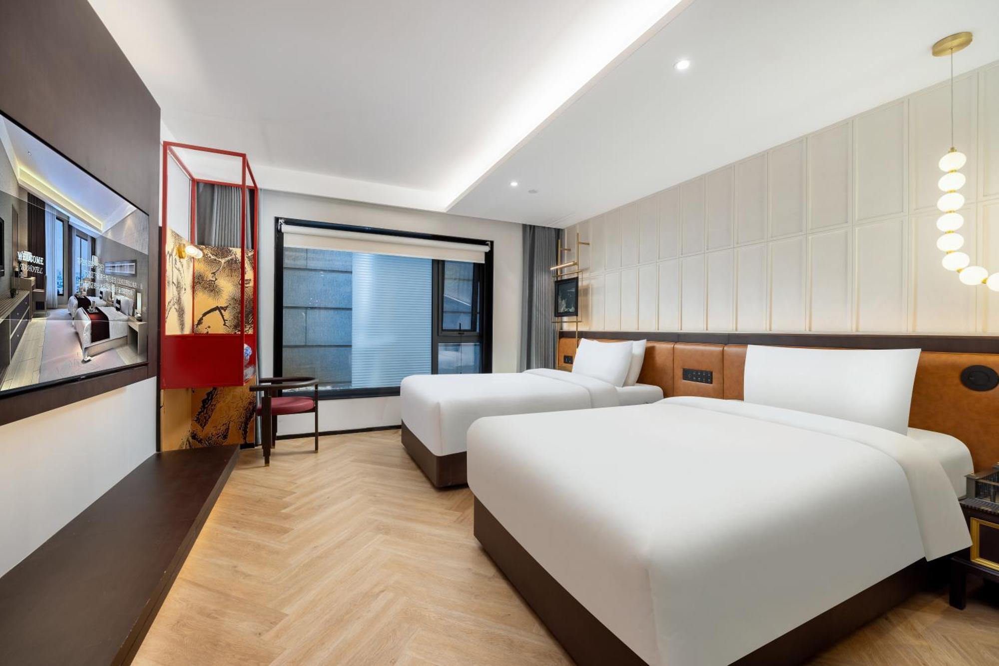 Beijing Tangfu Sanlitun Boutique Hotel---Breakfast, Restaurant And Bar, Close To Tian'Anmen Square Forbidden City Temple Of Heaven, Laundry, Gym, Robot, Ticket Service, Located In City Center Subway Line 2, One Station To Airport Express Bagian luar foto